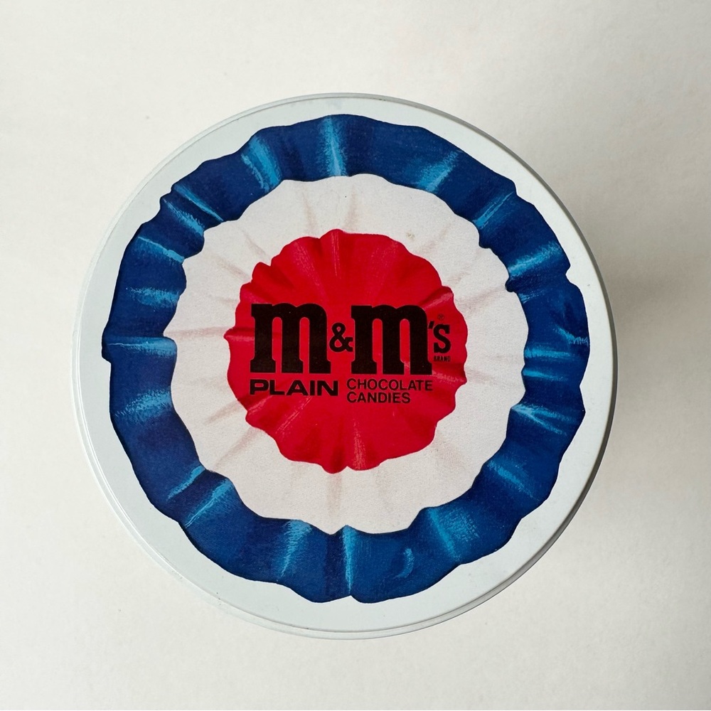 1980s Vintage M&M Candies Advertising Tin - Picture 5 of 7